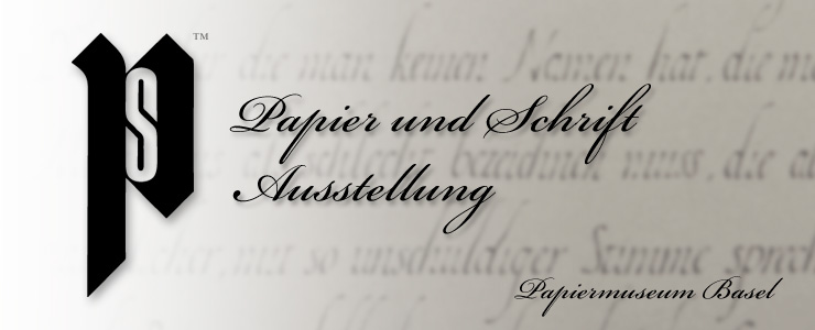 Papier und Schrift Exhibit